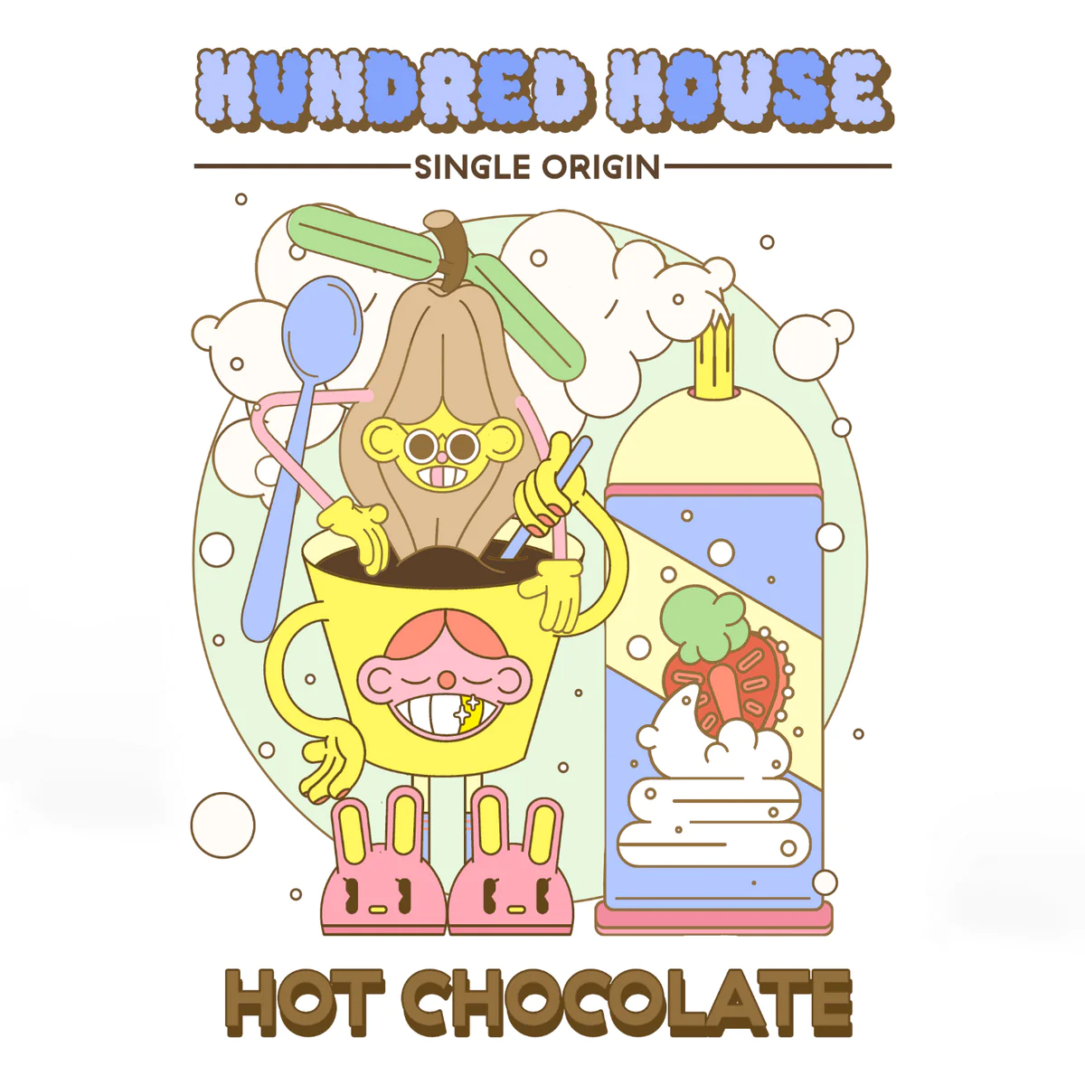 Hundred House - Single Origin Hot Chocolate (Ecuador) 250g